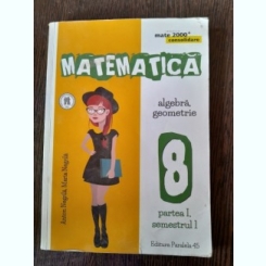 Anton Negrila, Maria Negrila - Matematica. Algebra, Geometrie 8 Partea a I-a Semestrul 1