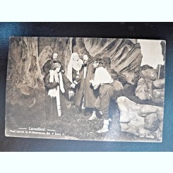 Carte postala, scena din piesa Luceafarul, inceput de secol XX