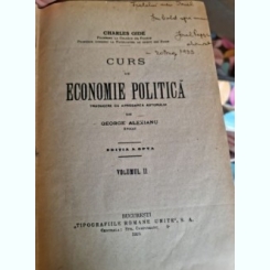 Charles Gide - Curs de Economie Politica Vol. II
