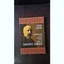 Contributions to the founding of the theory of transfinite numbers - Georg Cantor
