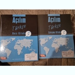 Curs de limba turca continand carti si caiete de exercitii