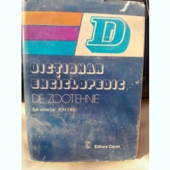 Dictionar enciclopedic de zootehnie , Ion Dinu , 1982
