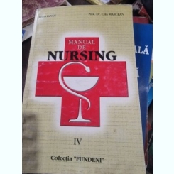 Elena Iancu, Crin Marcean - anual De Nursing Vol. IV