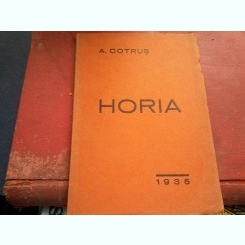 HORIA DE A. COTRUS, EDITIA I-A 1935