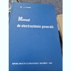 I. A. Atanasiu - Manual de Electrochimie Generala