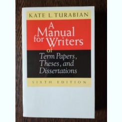 Kate L. Turabian - A Manual for Writers of Term Papers, Theses, and Dissertations