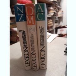 Lexicon De Constructii Si Arhitectura A-C - Stefan Balan 3 volume (A-C, D-M, N-Z)