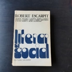 LITERAR SI SOCIAL - ROBERT ESCARPIT