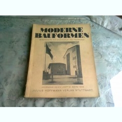MODERNE BAUFORMEN NR.3/1935  - REVISTA DE ARHITECTURA