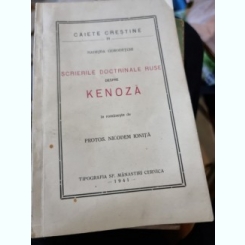 Nadejda Gorodetchi - Scrierile Doctrinal ruse despre Kenoza