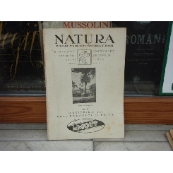Natura revista pentru raspandirea stiintei no.8 15 Oct 1935 , Revista