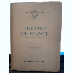Odeon Theatre de France Programme saison 1962-1963  (Les rhinocheros - Ionesco)
