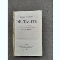 Oeuvres completes de Tacite 1865