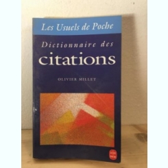 Olivier Millet - Dictionaire des Citations