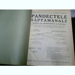 PANDECTELE SAPTAMANALE - 1938