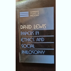 Papers in Ethics and Social Philosophy - David Lewis