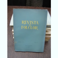 REVISTA DE ETNOGRAFIE SI FOLCLOR NR.1-2/1962
