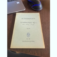 Schumann Symphonie Nr. 1 B dur B major si2 majeur Opus 38