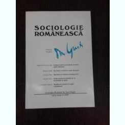 SOCIOLOGIE ROMANEASCA NR.4I/1999 - D. GUSTI director fondator