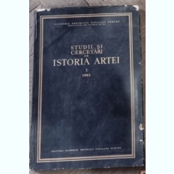 Studii si Cercetari de Istoria Artei Nr. 1;  1963