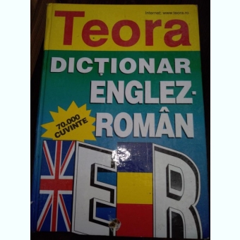 Dictionar englez-roman ,75000 cuvinte - coperta cartonata Andrei Bantas