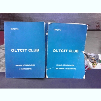 OLTCIT CLUB, MANUAL DE REPARATIE, 2 VOLUME IN LIMBA FRANCEZA