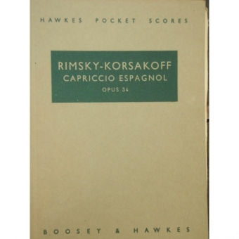 RIMSKY - KORSAKOFF - CAPRICCIO ESPAGNOL OPUS 34