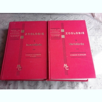 ZOOLOGIE - PIERRE P GRASSE  2 VOLUME  (TEXT IN LIMBA FRANCEZA)