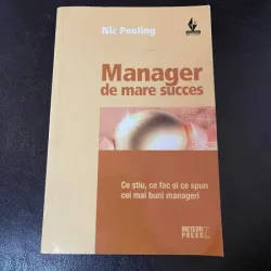 Nic Peeling - Manager de mare succes