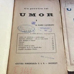 Barbu Lazareanu - Cu privire la umor (2 volume)