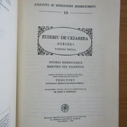 Eusebiu de Cezareea - PSB 13. Scrieri. Partea intai