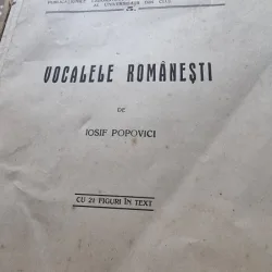Iosif Popovici, Vocale romanesti