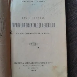 Istoria popoarelor orientale si a grecilor - Nathalia Tulbure