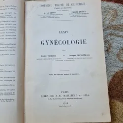 Gynecologie - Emile Forgue, Georges Massabuau XXXIV