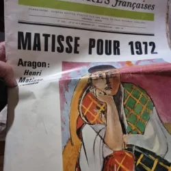 Les Lettres francaises nr.1412/decembrie1971, Matisse pour 1972