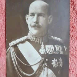 Fotografie tip carte postala, Regele Constantin al Greciei