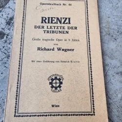 Rienzi der letzte der Tribunen - Richard Wagner