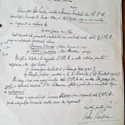 Cerere din 1958, a lui Petre Pandrea catre Fondul Literar, 1958
