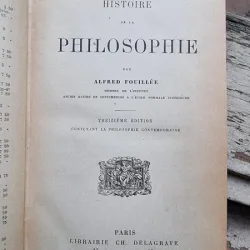 Histoire de la philosophie - Alfred Fouiller  editia 13