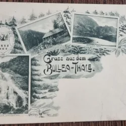 Carte postala necirculata Balea, final secol XIX
