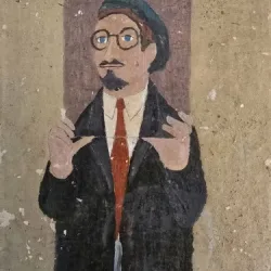 Tabloun Petru Vintila - Portret (pictura)