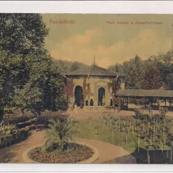 Carte postala circulata in anul 1900