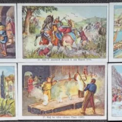 Lot (2) 10 Cartonase Margarina Teuta 1932 seria 1000 de ani de istorie germana