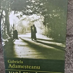 Vara-primavara - Gabriela Adamesteanu  cu o dedicatie pentru Gabriel Dimisianu