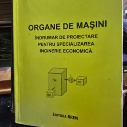Organe de masini. Indrumar de proiectare pentru specializarea inginerie economica - Zaharie Morariu
