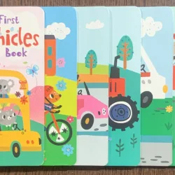 My first vehicles book (Prima mea carte despre vehicule - carte in limba engleza)