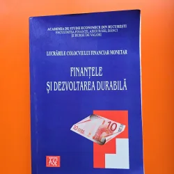 Finanțele și dezvoltarea durabilă - Academia de Studii Economice din București
