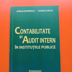 Contabilitate și Audit Intern în Instituțiile Publice - Aurelia Ștefănescu, Eugeniu Țurlea