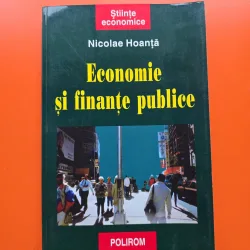 Economie și finanțe publice - Nicolae Hoanță