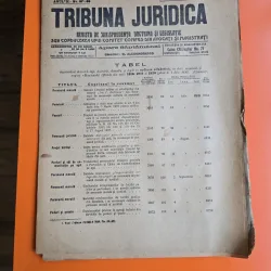 Tribuna Juridică nr. 37-38/21.11.1920 -